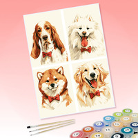 Kits de peinture par numéros DIY personnalisables, ensemble de peinture à l'huile non personnalisé pour adultes, enfants et débutants, livraison directe