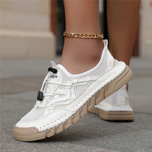 Mocassins décontractés respirants en blanc, marron, gris, bleu, <span class=keywords><strong>kaki</strong></span>, noir, automne, taille 36-43 pour femmes - Product Image 1