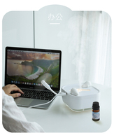 2023 Usb Glacier humidificateur veilleuse diffuseur d'arôme LED maison intelligente humidificateur d'air de bureau