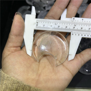 5cm buon prezzo <span class=keywords><strong>lune</strong></span> cristallo chiaro quarzo luna per la decorazione regalo di nozze guarigione - Product Image 5