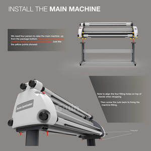 Automatic 1.6M Roll To Roll <b>Laminating</b> <b>Machine</b> for UV ab Film Transfer Use For Label Printer To Use - Product Image 3