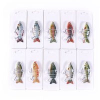 Bellance OEM 7,5 cm 13,3 g Leurre Bionique Multi-Sections en Plastique pour la Pêche en Gros OEM