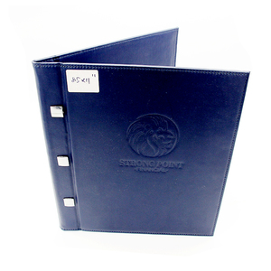 Liste d'aliments bon marché en gros Choisissez le <span class=keywords><strong>menu</strong></span> de couvertures en cuir de livre imperméable de serveur pour le restaurant - Product Image 1