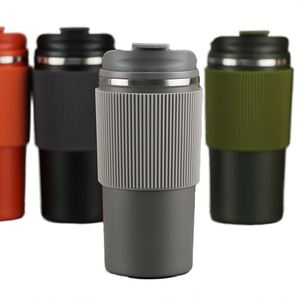 Nouvelle tasse thermos classique en acier inoxydable 304 pour usage domestique, mug à café portable, isolation thermique de 6 à 12 heures, 450 ml, alimentaire - Product Image 4