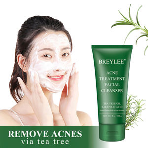 Limpiador Facial BREYLEE con Aceite de Árbol de Té para Eliminar el Acné, Lavado Facial Antiacné para Hombres - Product Image 6