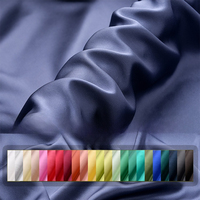 Tissu en soie de mûrier haut de gamme 30 Momme, épais, résistant à l'abrasion, 120 GSM, tissé, pour vêtements, pyjamas en soie, cheongsam