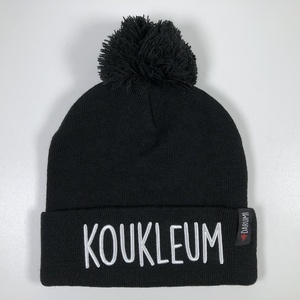 Oem hip hop Acrylic đầy màu sắc unisex Lady dày gân đan <span class=keywords><strong>Bobble</strong></span> tùy chỉnh thiết kế mũ mùa đông với Pom Pom và thêu logo - Product Image 2