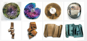 Escultura Metálica de Pared Ligera Plateada, Diseño Personalizado de Fábrica, Arte Abstracto Moderno en 3D, Decoración para Diseñadores de Interiores - Product Image 3