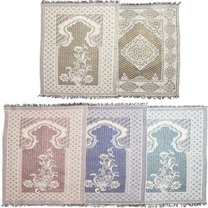 Nouveau design de haute qualité, <span class=keywords><strong>tapis</strong></span> de prière uni pliant voyage musulman plié Portable islamique adulte arabe sejadah <span class=keywords><strong>tapis</strong></span> de prière - Product Image 3