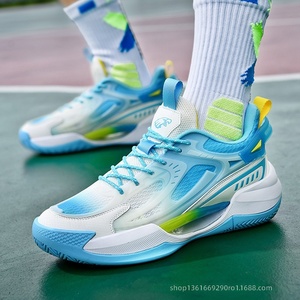 <span class=keywords><strong>Scarpe</strong></span> <span class=keywords><strong>da</strong></span> <span class=keywords><strong>basket</strong></span> per bambini e ragazzi, traspiranti, leggere, ammortizzanti, con tomaia in mesh e chiusura frontale con lacci - Product Image 3
