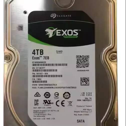 ST4000NM0035 Exos 7E8 4TB 512n SATA 128MB Cache 3.5-Inch Enterprise Hard Drive