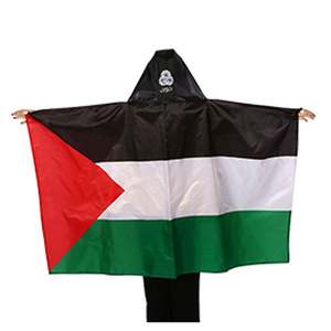 Bandera de Palestina Personalizada en Venta, 100% Poliéster, Doble Cara, Entrega Rápida, Estilo Bandera, Hecha a Mano, con Muestra Gratis - Product Image 5