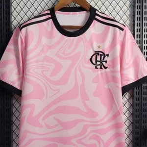 Maillot de football CR Flamengo, t-shirt imprimé par sublimation, col rond, unisexe, adulte, toutes saisons, vêtements de football respirants - Product Image 1