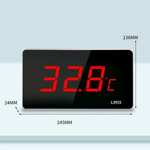 เครื่องวัดอุณหภูมิสระว่ายน้ำและปลา พร้อมจอแสดงผล LED และหัววัดกันน้ำสำหรับการวัดอุณหภูมิภายนอกอาคาร - Product Image 3