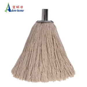 Water Mop Hoofd Gemaakt Van Katoen Garen Met Ijzeren Clip Voor Floor Cleaning Mop