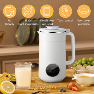 Robot culinaire multifonctionnel <span class=keywords><strong>pour</strong></span> la famille : préparation automatique de lait de soja chaud, de pâte d'amandes et de riz, et de soupes, avec fonction jus chaud et froid - Product Image 2