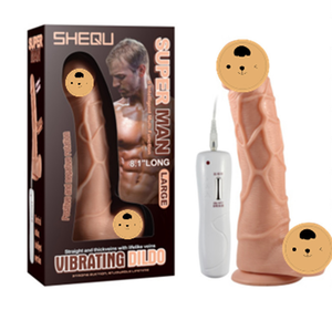 8.1インチ女性マスターベーションスーパーロングスティック女性リアルな吸盤おもちゃビッグディルド大人のおもちゃ - Product Image 5