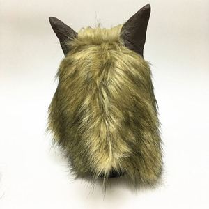 Accessoires de mascarade d'Halloween, tête de loup féroce, gants, masque en latex, ensemble de décoration, fournitures de fête - Product Image 5