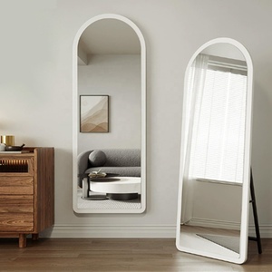 Vòm hình dạng bằng gỗ lớn kích thước đầy đủ gương với sàn đứng gương đầy đủ chiều dài kích thước lớn - Product Image 4