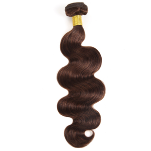 Prezzo all'ingrosso colore marrone <span class=keywords><strong>cioccolato</strong></span> onda dei <span class=keywords><strong>capelli</strong></span> umani 100% <span class=keywords><strong>capelli</strong></span> umani crudi vergini brasiliani - Product Image 4