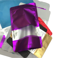 Pochette debout étanche à l'humidité personnalisée feuille d'aluminium sac de nourriture pour chien PE & BOPP plastique congélateur stockage bébé nourriture croustilles