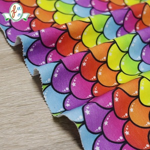 Tùy Chỉnh In Kỹ Thuật Số 95% Cotton 5% Spandex Vải Polyester - Product Image 2
