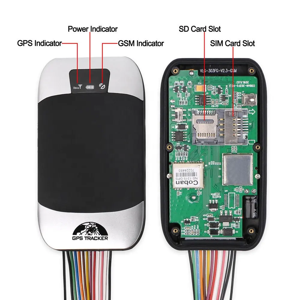Tracker gps auto TK-303F wasserdicht abgeschaltet Öl ferngesteuert Sprachmonitor Schockalarm Auto-GPS-Tracker GPS-Hersteller-Tracking