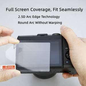 Protection d'écran en verre trempé ultra-fin 0,33 mm 2.5D de qualité supérieure, dureté 9H, transparence à 99 % pour appareil photo A9 <span class=keywords><strong>A7</strong></span> M2 <span class=keywords><strong>A7</strong></span> - Product Image 4