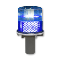 En stock : Conque de signalisation routière solaire LB-6010 IP65, 4 LED, visibilité 1500m - Fournisseur