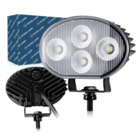 Projecteur de travail LED 4,2 pouces à faisceau large IP69K 12V 24V, éclairage auxiliaire pour 4x4, camion, VTT, UTV, tracteur