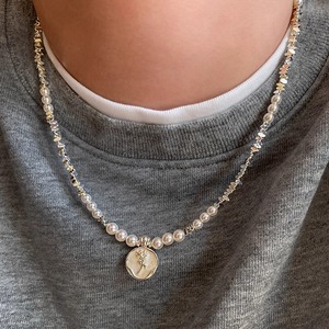 2025 Zierliche Süßwasser Perle Halsreif Unregelmäßige gebrochene Schlüsselbein kette Rose Drop Glaze Geschenk Halskette für Frauen - Product Image 4