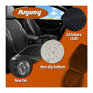 Fundas de Asientos de Auto Universales de Lujo Anjuny, con Ventilación y Refrigeración, Cómodas - Product Image 6