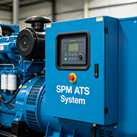 Générateur diesel silencieux 1900 kW 50 Hz 415 V avec démarrage automatique/démarrage à distance et ATS pour alimentation de secours de centre de données, certifié CE
