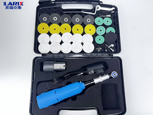 LARIX 90 Coupe-carreaux sans fil 16,8 V avec tête coudée, meuleuse électrique pour le nettoyage et le polissage des joints industriels - Product Image 2