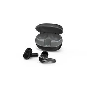 سماعات أذن لاسلكية حقيقية مع تحكم باللمس وعلبة شحن صغيرة ومؤشر LED للبطارية وسماعات أذن مطلية كهربائياً للتحدث دون استخدام اليدين - Product Image 3