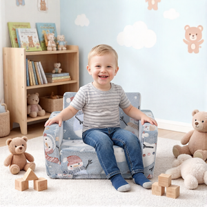 <span class=keywords><strong>Sedia</strong></span> per bambini convertibile con pupazzo di neve incandescente divano per bambini - Product Image 3