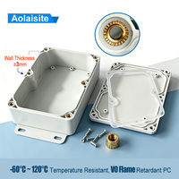 Boîte électrique Aolaisite ignifuge en PC, étanche IP68, résistante aux UV, à la corrosion et antistatique