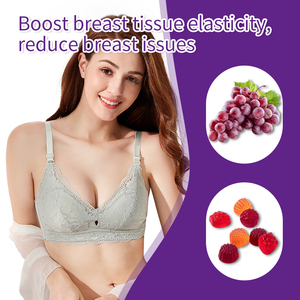 OEM-Fabrikpreis Natürliche Kurven Vitaminpräparat Brustvergrößerung & Po- und Hüft-Booster Gummibonbons Beeren-Geschmack - Product Image 4