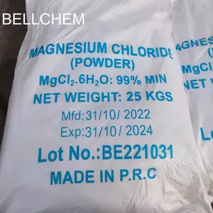 निर्माता MgCl2 उच्च शुद्धता मैग्नीशियम क्लोराइड पाउडर MgCl2.6H2O मैग्नीशियम क्लोराइड Hexahydrate एक्वाकल्चर के लिए झींगा तालाब