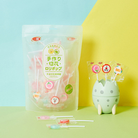 Sucettes dures artisanales pour enfants, aux saveurs de fruits, en forme d'animaux, colorées, de dessin animé, Halal Kingdom