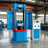 Máquina de Ensayo Universal Hidráulica de Seis Columnas y Doble Espacio ISO ASTM CE WE-100/300/600/1000KN para Pruebas de Tracción en Acero