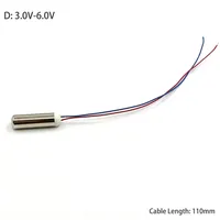 Moteur à vibration sans balais étanche Faradyi DC 3V-6V, mini micro 7MM sans noyau, encapsulé, pour instrument de beauté, jouet, masseur 0.5W