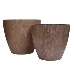 Maceta <span class=keywords><strong>de</strong></span> plástico <span class=keywords><strong>de</strong></span> resina <span class=keywords><strong>de</strong></span> <span class=keywords><strong>gran</strong></span> <span class=keywords><strong>capacidad</strong></span> para jardín y balcón - Product Image 1