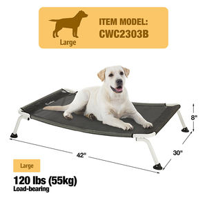 Refrigeración portátil pequeño mediano grande tamaño grande levantado del suelo camas elevadas altas para perro gato mascota - Product Image 4