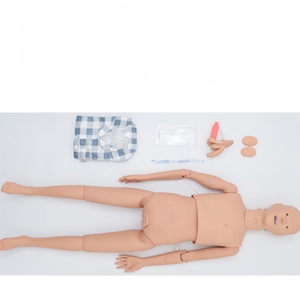 Modèle de soignant masculin articulé de haute qualité, très vendu, avec possibilité de changer les genoux, les genoux articulés et les ondulations de la poitrine - Product Image 3