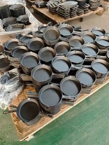 Poêle à frire en fonte 25 cm – Sans revêtement, anti-éclaboussures, compatible four, idéale pour les steaks, les œufs et la cuisine quotidienne – Offre spéciale - Product Image 5