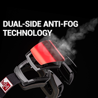 Masque de ski magnétique anti-buée double face coupe-vent pour sports de neige, avec lentille à remplacement rapide pour hommes et femmes, idéal pour le snowboard