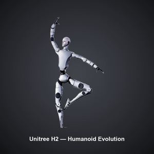 Robot Humanoide Unitree H2 2025, Modelo Destino Despertado, 31 DOF, 360N.m Torque, Agente IA Bípedo para Investigación de Laboratorio e Industria - Product Image 1