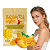 Mélange de poudre de lait pour boisson beauté à l'astaxanthine, 6 saveurs, 18g, 10 sachets, saveur fraise, formule alimentaire