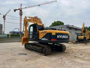 Excavatrice d'occasion robuste de 22 tonnes Hyundai 220LC-9S, prix avantageux, excavatrice sur chenilles, brise-roche, accessoire de pouce certifié CE - Product Image 4